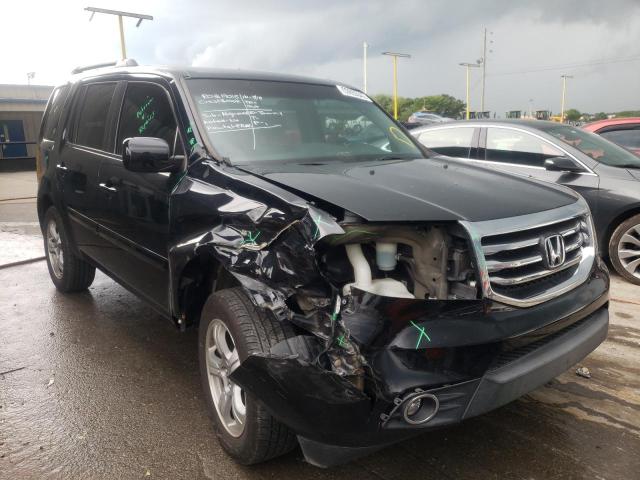 HONDA PILOT EX 2013 with VIN 5FNYF3H40DB019732 - Photo from auction