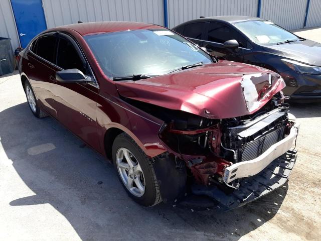CHEVROLET MALIBU LS 2016 with VIN 1G1ZB5ST1GF190641 - Photo from auction