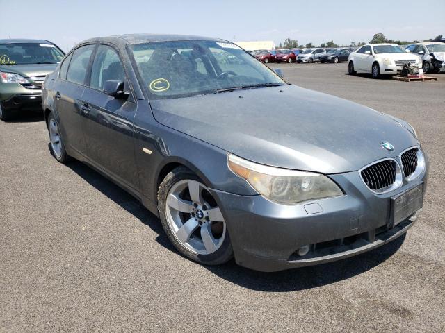 BMW 525 I 2007 with VIN WBANE53567CW61890 - Photo from auction