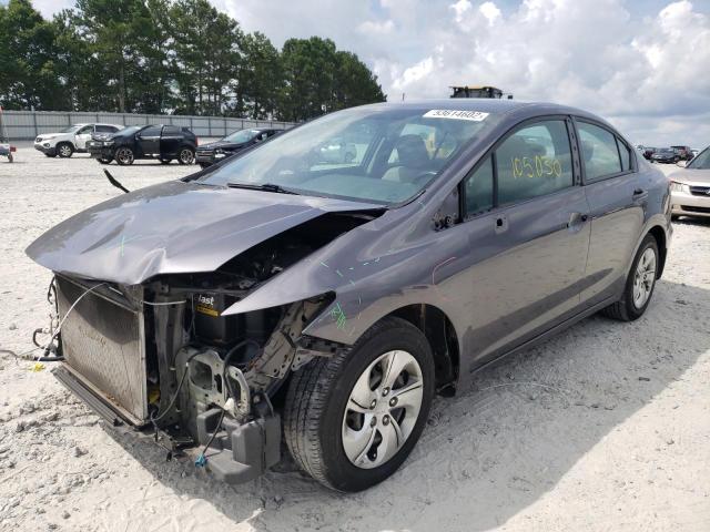 Photo 2 from auction – 2015 HONDA CIVIC LX with VIN 19XFB2F52FE097883