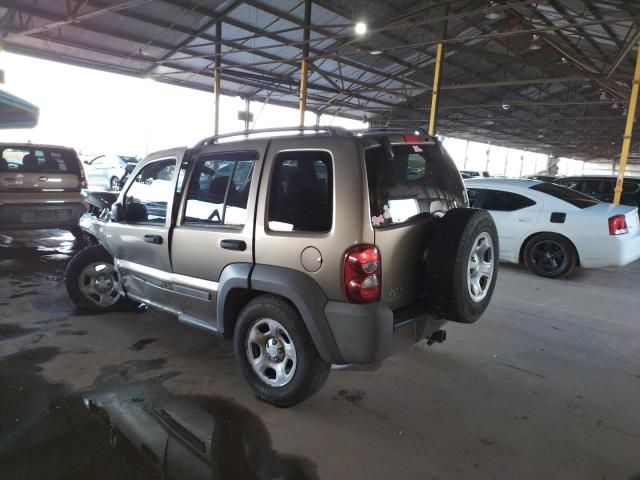 Photo 3 from auction – 2007 JEEP LIBERTY SP with VIN 1J4GL48K27W693013