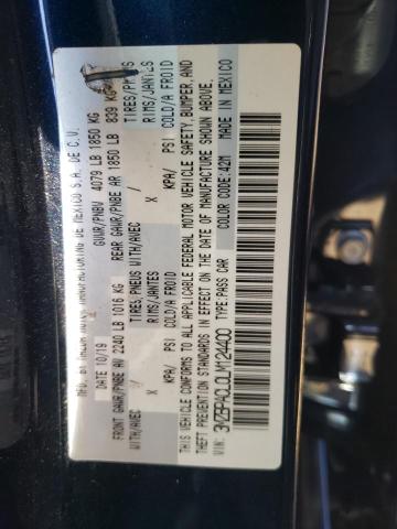 Photo 10 from auction – 2020 MAZDA 3 SELECT with VIN 3MZBPACL0LM124400