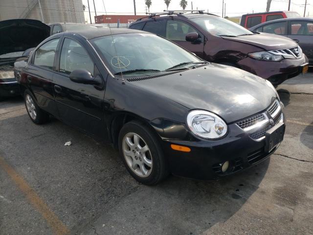 DODGE NEON SXT 2003 with VIN 1B3ES56C63D138171 - Photo from auction