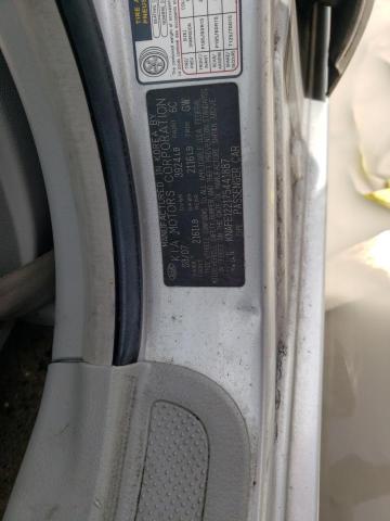 Photo 10 from auction – 2007 KIA SPECTRA EX with VIN KNAFE122175441887