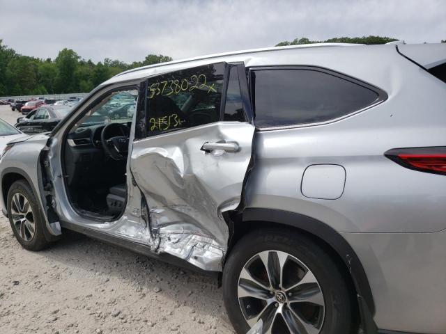 Photo 9 from auction – 2020 TOYOTA HIGHLANDER with VIN 5TDGZRBH8LS031400