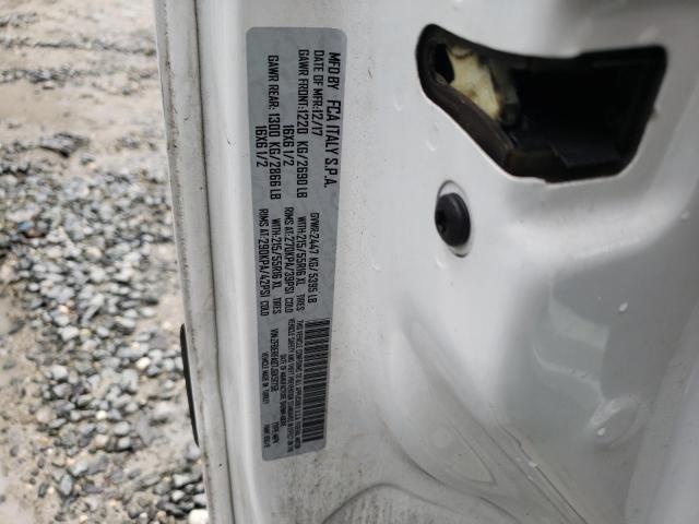 Photo 10 from auction – 2018 RAM PROMASTER with VIN ZFBERFAB7J6K51758