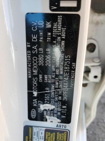 Photo 10 from auction – 2018 KIA FORTE LX with VIN 3KPFL4A74JE187515