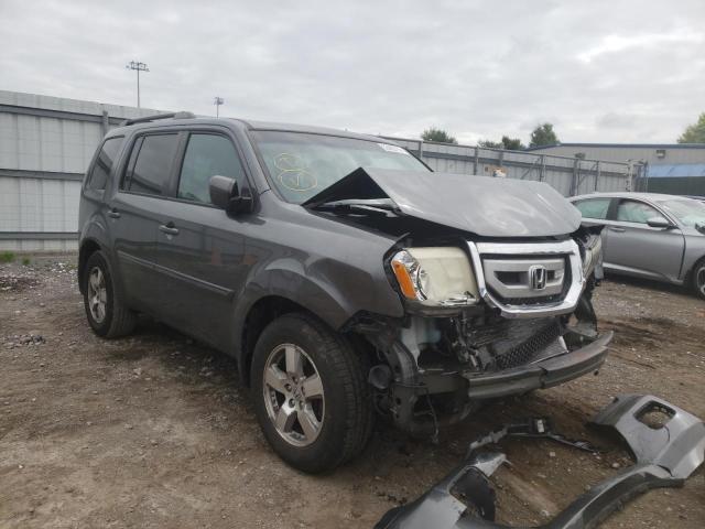 HONDA PILOT EXL 2011 with VIN 5FNYF4H50BB022707 - Photo from auction