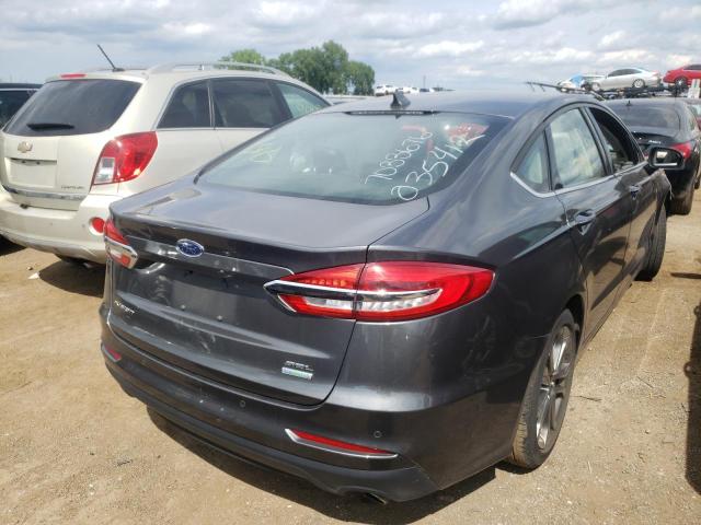 Photo 4 from auction – 2020 FORD FUSION SEL with VIN 3FA6P0CD1LR115429