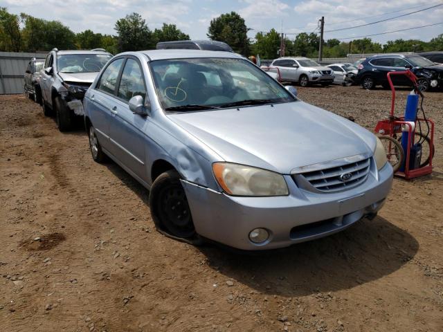 KIA SPECTRA LX 2005 with VIN KNAFE121055181017 - Photo from auction
