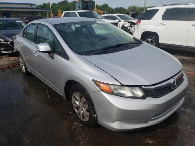 HONDA CIVIC LX 2012 with VIN 19XFB2F57CE062283 - Photo from auction