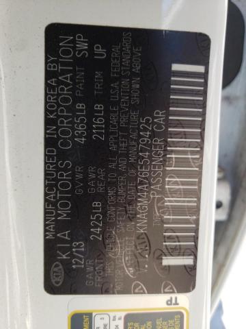 Photo 10 from auction – 2014 KIA OPTIMA LX with VIN KNAGM4A76E5479425