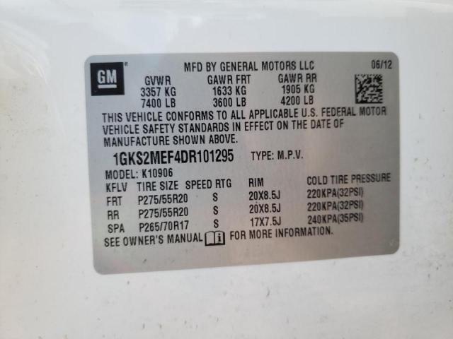 Photo 10 from auction – 2013 GMC YUKON XL D with VIN 1GKS2MEF4DR101295