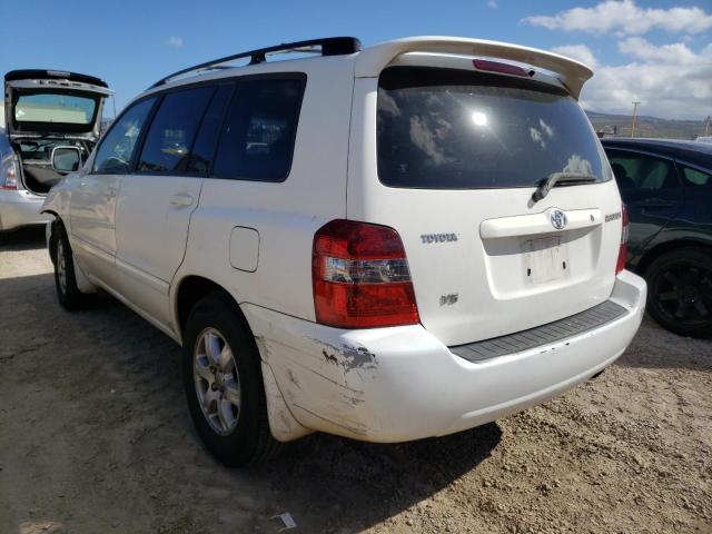 Photo 3 from auction – 2005 TOYOTA HIGHLANDER with VIN JTEDP21A650062635