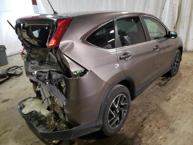 Photo 4 from auction – 2016 HONDA CR-V EX with VIN 5J6RM4H45GL025439