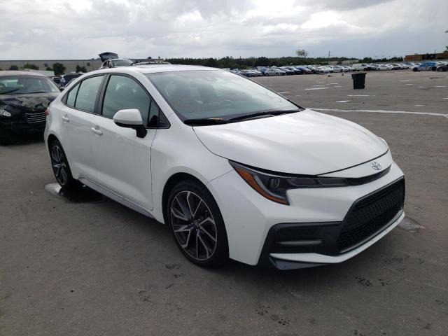 TOYOTA COROLLA SE 2020 with VIN 5YFP4RCEXLP043575 - Photo from auction