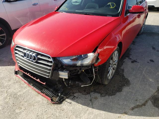 Photo 9 from auction – 2013 AUDI A4 PREMIUM with VIN WAUBFAFL1DN024781