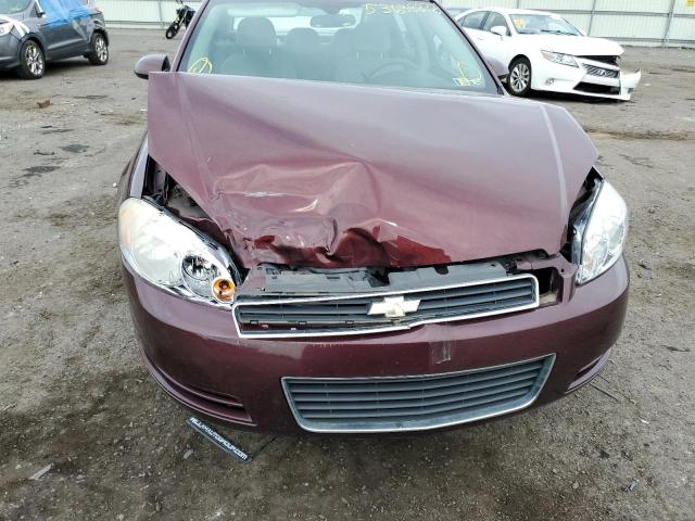 Photo 9 from auction – 2007 CHEVROLET IMPALA LT with VIN 2G1WT58K879328098