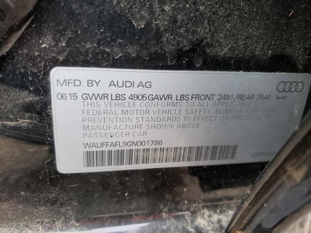 Photo 10 from auction – 2016 AUDI A4 PREMIUM with VIN WAUFFAFL9GN001786