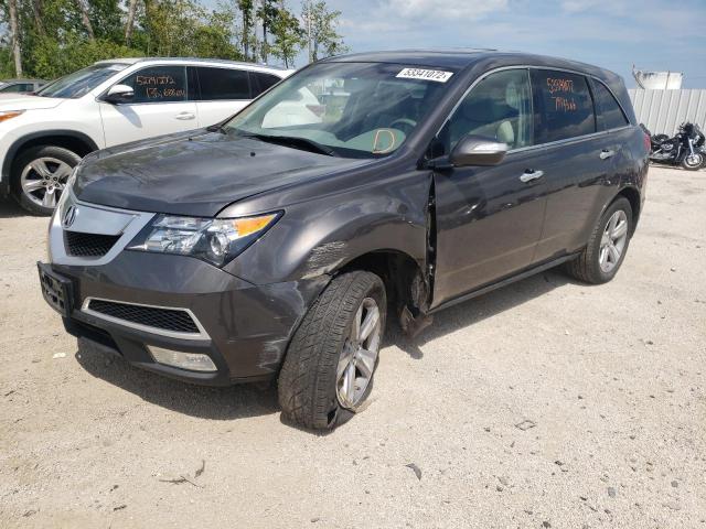 Photo 2 from auction – 2012 ACURA MDX with VIN 2HNYD2H21CH537608