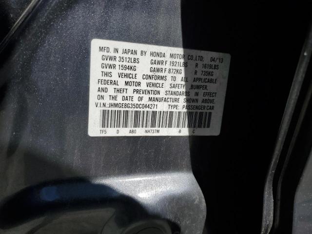 Photo 10 from auction – 2013 HONDA FIT with VIN JHMGE8G35DC044271