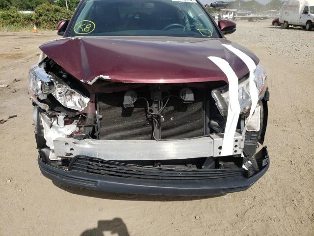 Photo 9 from auction – 2016 TOYOTA HIGHLANDER with VIN 5TDKKRFH7GS172005