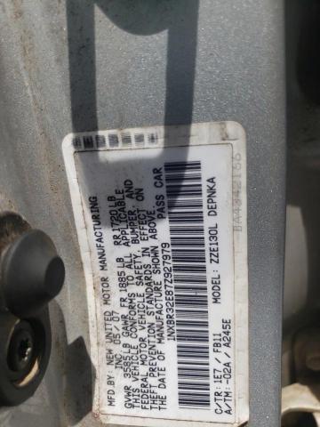 Photo 10 from auction – 2007 TOYOTA COROLLA CE with VIN 1NXBR32E87Z927979