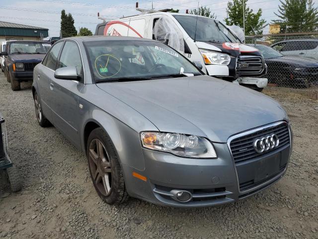 AUDI A4 2.0T QU 2007 with VIN WAUDF78E87A015467 - Photo from auction