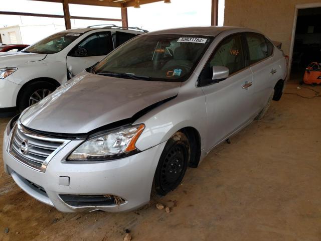 Photo 2 from auction – 2013 NISSAN SENTRA S with VIN 3N1AB7APXDL684327