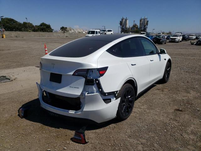 Photo 4 from auction – 2021 TESLA MODEL Y with VIN 5YJYGDEEXMF229285