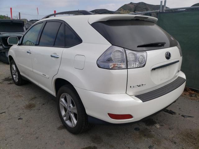Photo 3 from auction – 2008 LEXUS RX 400H with VIN JTJGW31U582006101