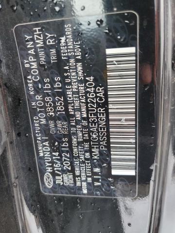 Photo 10 from auction – 2015 HYUNDAI VELOSTER T with VIN KMHTC6AE3FU226404