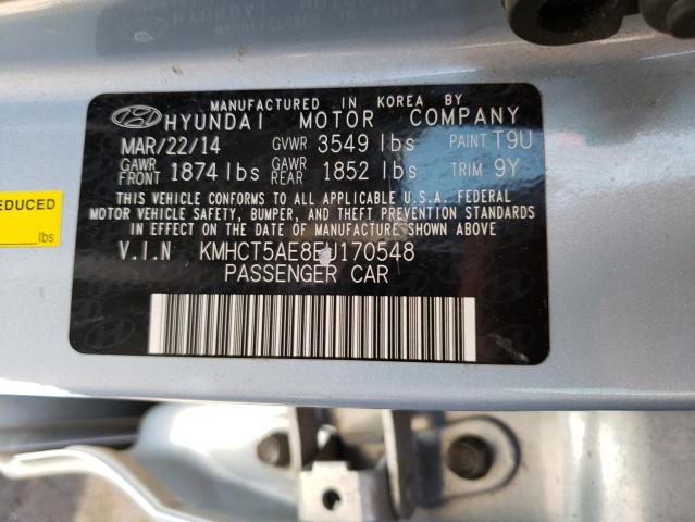 Photo 10 from auction – 2014 HYUNDAI ACCENT GLS with VIN KMHCT5AE8EU170548