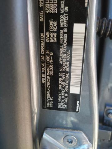 Photo 10 from auction – 2018 VOLVO S60 DYNAMI with VIN YV126MFL4J2460228