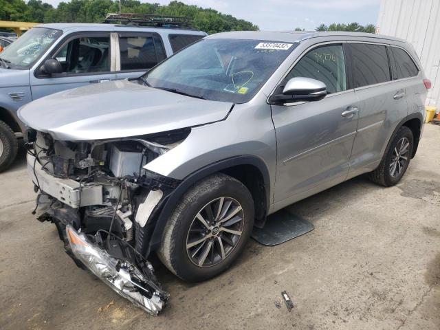 Photo 2 from auction – 2018 TOYOTA HIGHLANDER with VIN 5TDJZRFH6JS539863