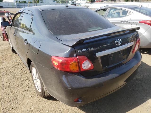 Photo 3 from auction – 2009 TOYOTA COROLLA BA with VIN JTDBL40E39J009818