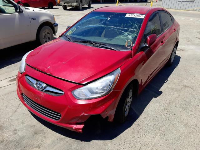 Photo 2 from auction – 2012 HYUNDAI ACCENT GLS with VIN KMHCT4AE0CU211665