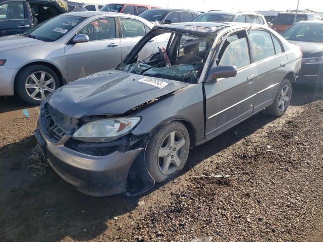Photo 2 from auction – 2005 HONDA CIVIC EX with VIN 2HGES26775H555970