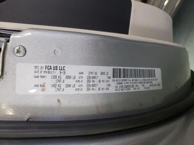Photo 10 from auction – 2019 CHRYSLER PACIFICA T with VIN 2C4RC1BG8KR531485