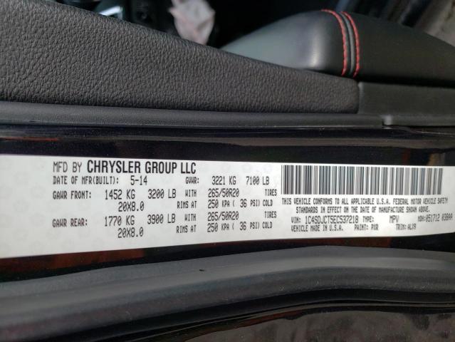 Photo 10 from auction – 2014 DODGE DURANGO R/ with VIN 1C4SDJCT5EC537218