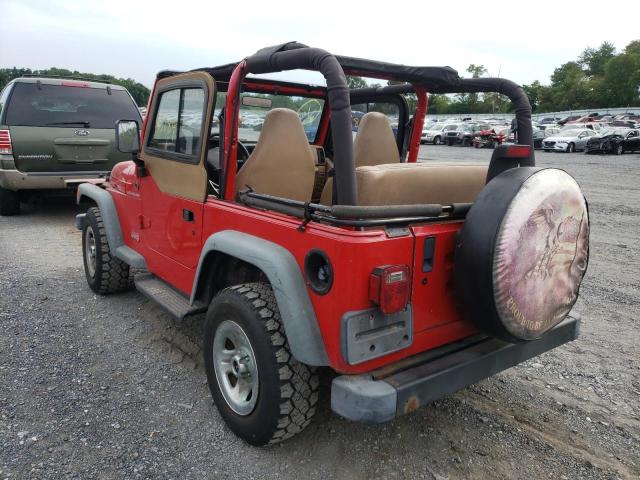 Photo 3 from auction – 1999 JEEP WRANGLER / with VIN 1J4FY29P0XP475447