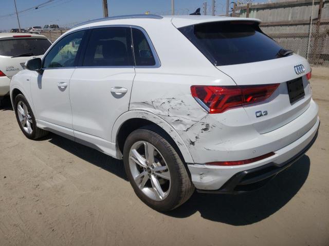 Photo 3 from auction – 2020 AUDI Q3 PREMIUM with VIN WA1DECF38L1119154
