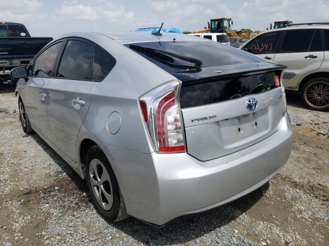 Photo 3 from auction – 2012 TOYOTA PRIUS with VIN JTDKN3DU3C5437863