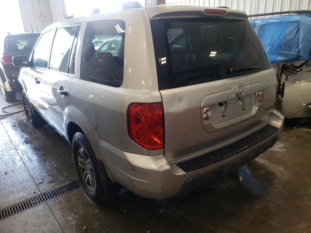 Photo 3 from auction – 2005 HONDA PILOT EXL with VIN 2HKYF18735H505047