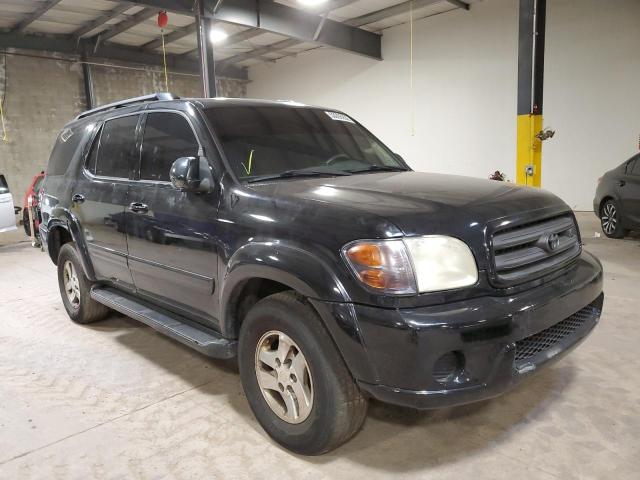 TOYOTA SEQUOIA SR 2001 with VIN 5TDBT44A31S017237 - Photo from auction
