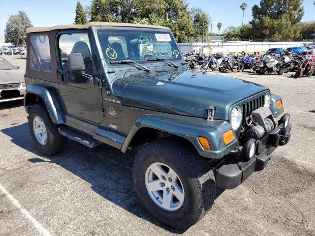 JEEP WRANGLER / 2002 with VIN 1J4FA59S12P714331 - Photo from auction