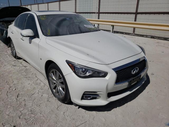 INFINITI Q50 BASE 2015 with VIN JN1BV7AR2FM402820 - Photo from auction