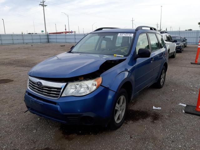 Photo 2 from auction – 2010 SUBARU FORESTER X with VIN JF2SH6BC9AH795341