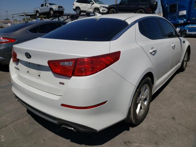 Photo 4 from auction – 2014 KIA OPTIMA LX with VIN KNAGM4A76E5479425