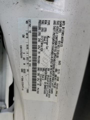 Фото 10 с аукциона – 2012 FORD FOCUS SE с VIN 1FAHP3F27CL317940